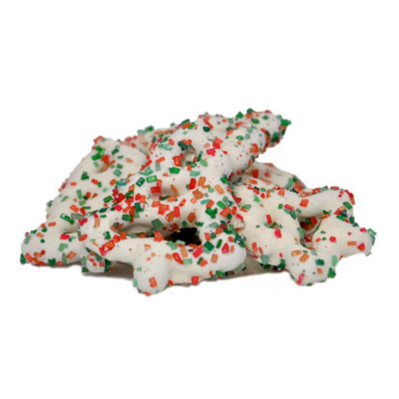 Christmas Tree Pretzels